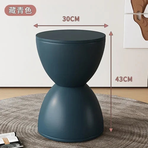 Minimalist Nordic Dressers Stool Plastic Design Apartment Shoes Changing Children Foot Stool Relax Muebles Trendy Furniture