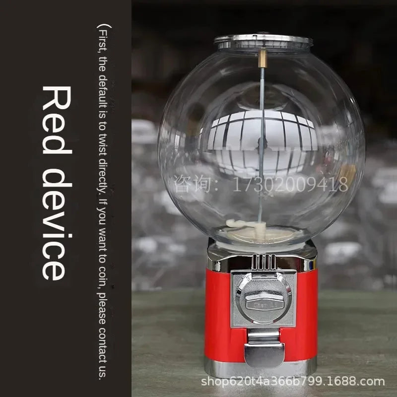 Gashapon Machine Candy Dispenser Professional Mini Vending Machine Figurines Toys for Kids Egg Twisting Decoration Crafts