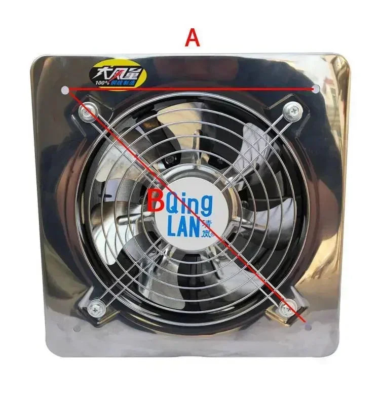 6''7''8'' Booster Fan Extractor Exhaust fan Ventilation Pipe Fan Kitch