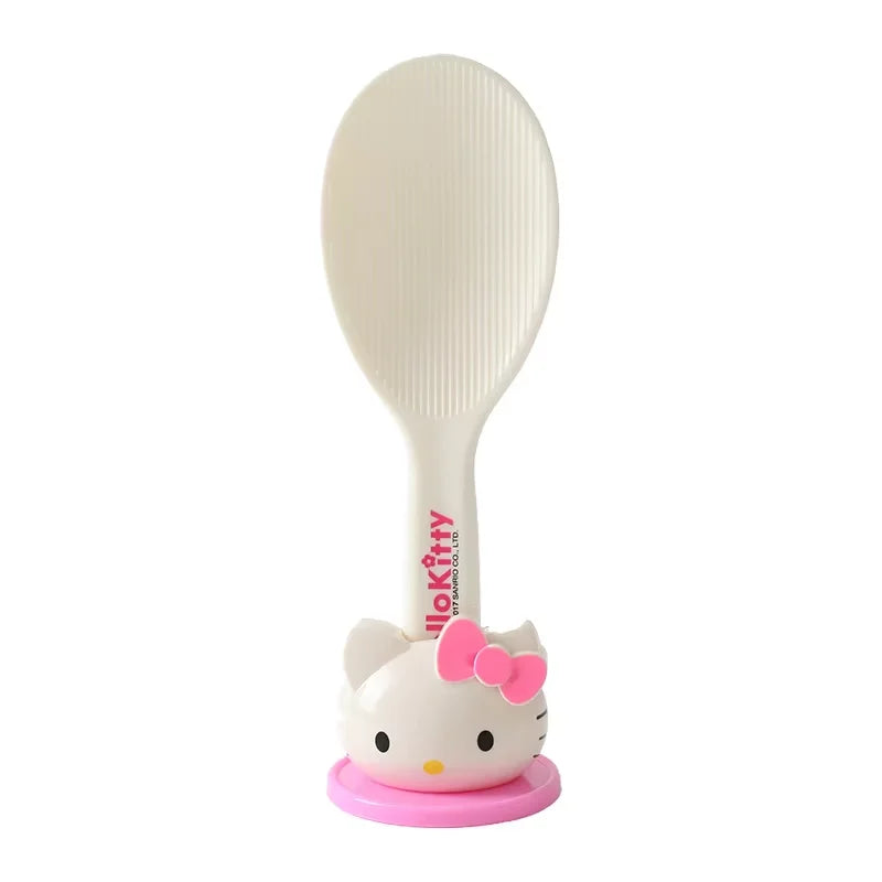 Kawaii Anime Hellokitty Kitchen Household Rice Spoon Cute Ktcat Rice Shovel High Temperature Resistant Non Stick Rice Spoon Gift