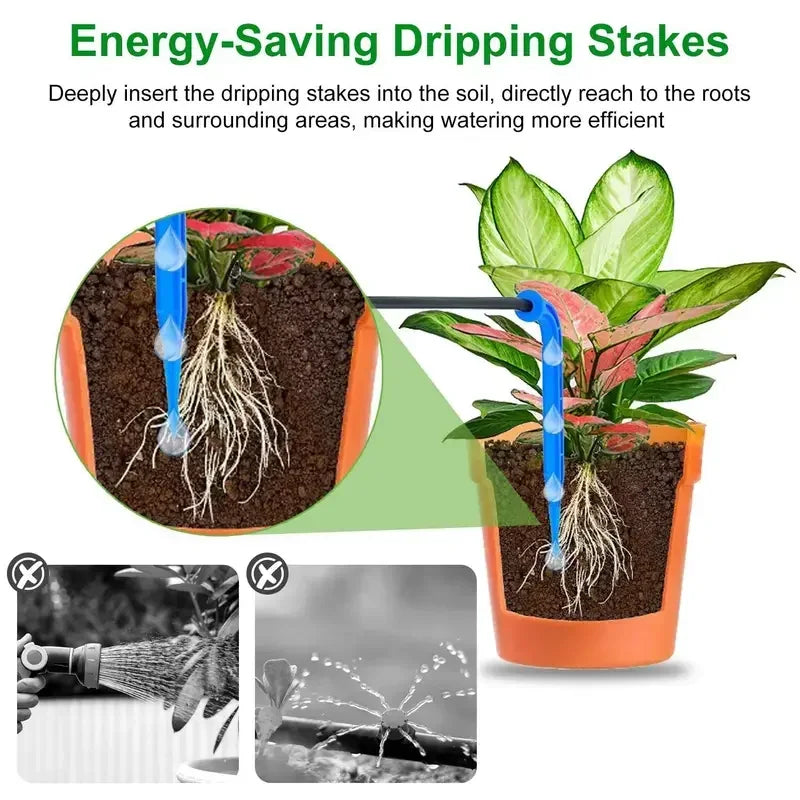 ZEXEF Automatic Watering Pump Controller Intelligent Flower Plant Sprinkler Drip Irrigation Device Pump Timer System Garden Tool