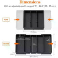 Expandable Cooking Utensil Tray Utensil Organizer For Kitchen Drawers Adjustable Cutlery Silverware Flatware Holder Kitchen Tool