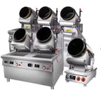 Custom Commercial Kitchen Equipment Electric Automatic Drum Robot Stir Fry Fried Rice Wok Machine Catering Cooking Device