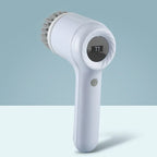2025 Cordless Electric Spin Scrubber with 5 Brushes,IPX7 Waterproof Rechargeable Bathroom Cleaner for Tile/Shower/Grout Cleaning