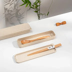 Handmade Home Dinnerware Tableware Cutlery for Kitchen, Natural Wooden Spoon & Fork Dinner Kit, Rice Soups, Cereal Utensil
