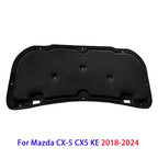 Car Front Engine Hood Sound and Heat Insulation Cotton for Mazda CX-5 CX5 KE 2013~2024
