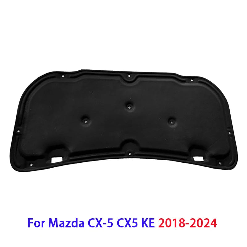 Car Front Engine Hood Sound and Heat Insulation Cotton for Mazda CX-5 CX5 KE 2013~2024