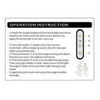 Newest Handheld Rechargeable CO2 Oxygen Bubble Device Exfoliate Oxygen Facial Machine Wrinkle Removal Portable Beauty Device