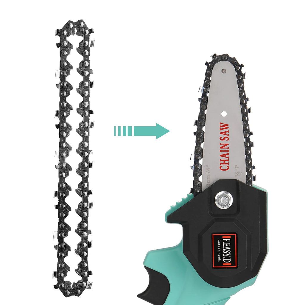 4 Inch 6 8 Inch Mini Steel Chainsaw Chains Electric Chainsaws Accessory Chains Replacement Mini Electric Chainsaw Chains