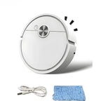 New 4000Pa 3 in 1 Smart Sweeping Robot Vacuum Cleaner Strong Suction Easy To Use For Hard Floors Pet Hair Carpets