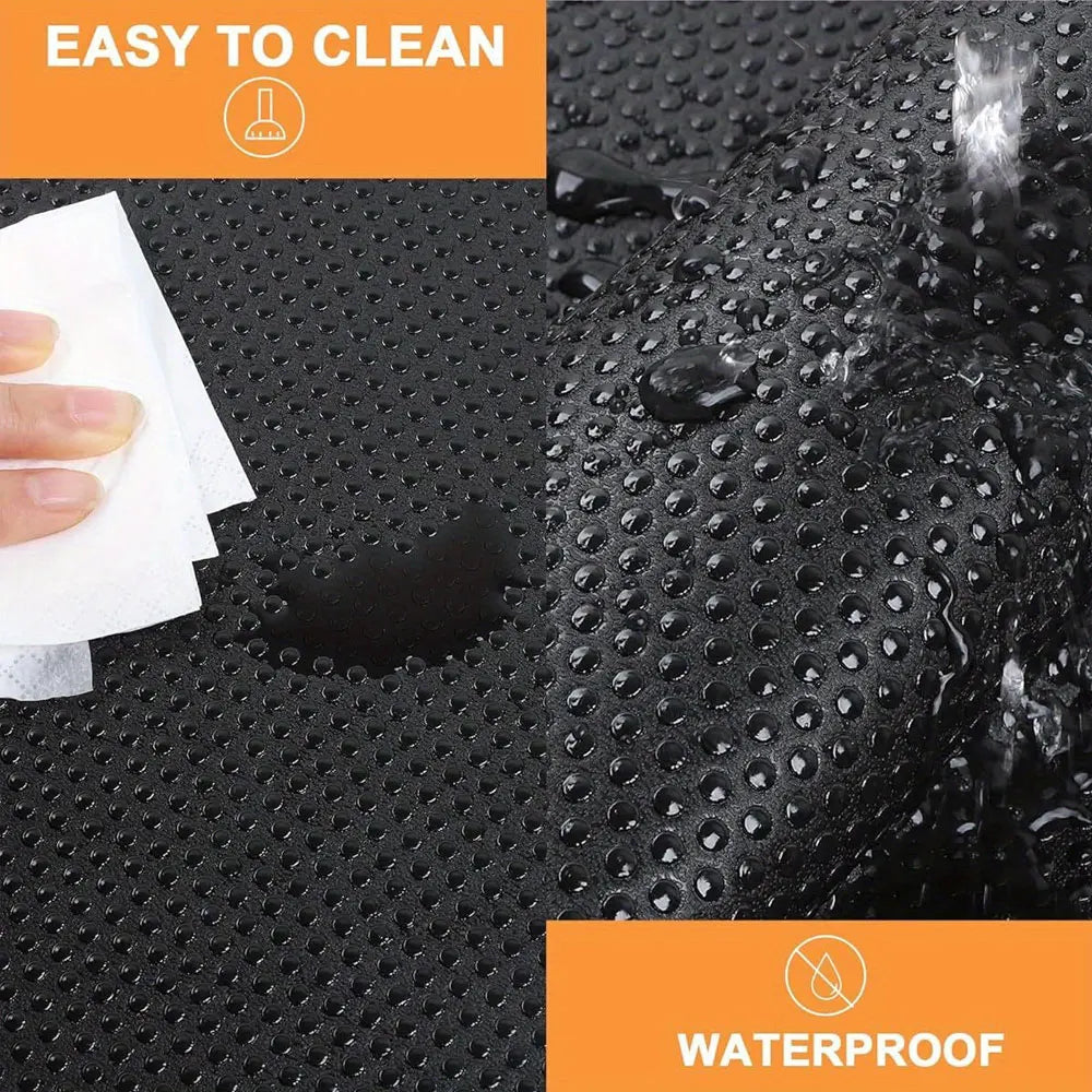 Kitchen Drawer Mat Non‑adhesive Fridge Liner Dust‑proof Oil‑proof Anti‑slip Moisture‑proof Cuttable Cabinet Pad Home Storage Org
