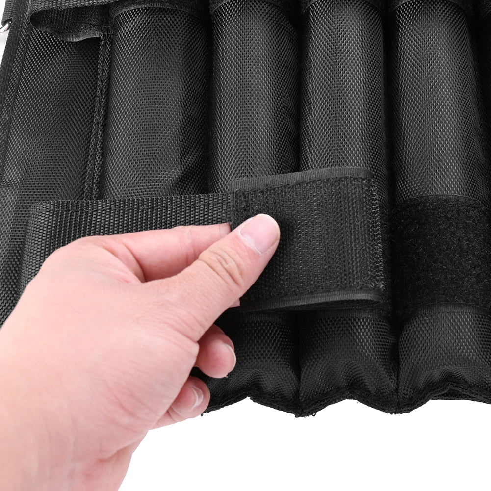 Adjustable Weighted Vest (1-110LBS) | Running, Training & Fitness Workout Vest for Men & Women