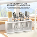 Sink countertop, chopstick cage, multifunctional spoon fork storage rack, tableware drainage rack, storage kitchen utensils