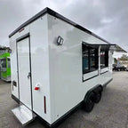 Fully Equipped Mobile Food Truck Mobile Kiosk Unique Custom with Full Kitchen Equipment with All Appliances