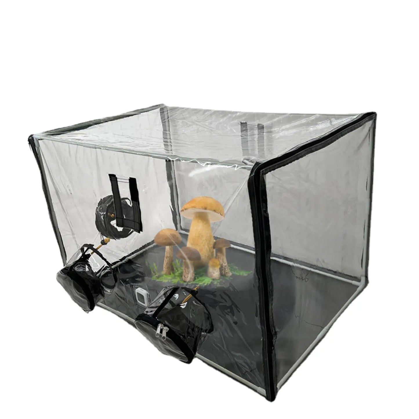 Mini Greenhouse Durable Mushroom Grow Box for Garden Greenhouse Back Porch