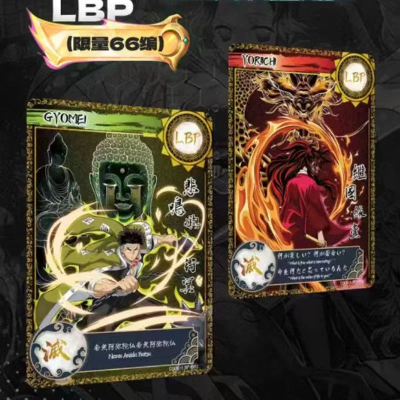 Genuine Demon Slayer Vol.6 Journey Trading Collection Card Treasured Blind Bags Animation Card Children's Toys Holiday Gifts