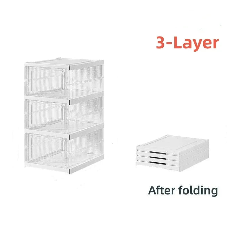6-Layer Transparent Shoe Box