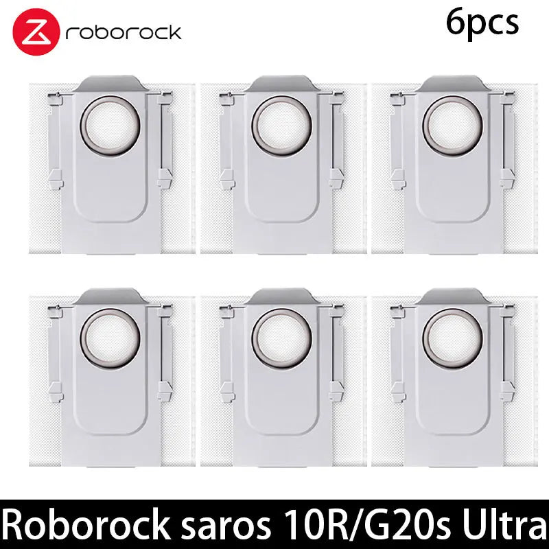 Roborock Saros 10R/G20S Ultra  Accessories Brush Hepa Filter Mop Cloth Dust Bag Spare Parts