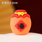 Chinese mini Fairy Ornaments Guanyin Desktop God of Wealth Mascot Crafts Buddha Shrine Entrance Decoration Car Ornaments