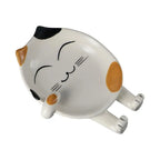 Kitchen Cat Design Storage Organizer Ceramic Spoon Rest Stove Holder Utensil Rack Pot Lid Stand