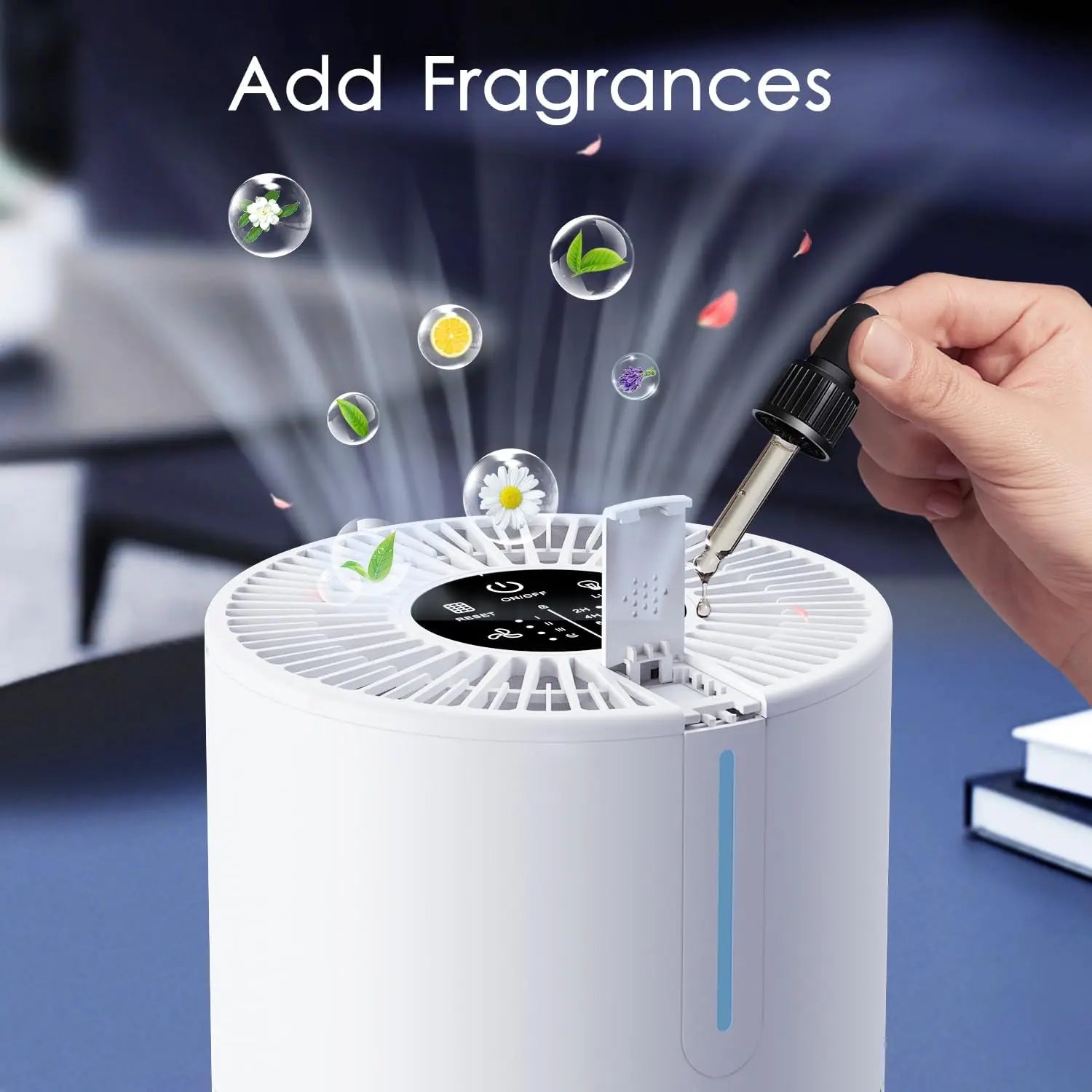 Air Purifiers for Bedroom Home 430 Sq.Ft, H13 HEPA Filter Small Portable Air Purifier for Car RV