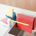 This Dishcloth Rack Is A Sink Drainer And Storage Rack Suitable For Kitchens And Bathrooms