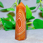 Carnelian Tower Crystal Natural Stone Quartz Home Decoration Minerals Reiki Craft Gifts Energy Healing Meditation Spiritual Love