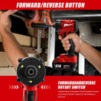 multi-fit impact driver long life strong driving force easy to control 20v rechargeable power tool for Milwaukee battery pin