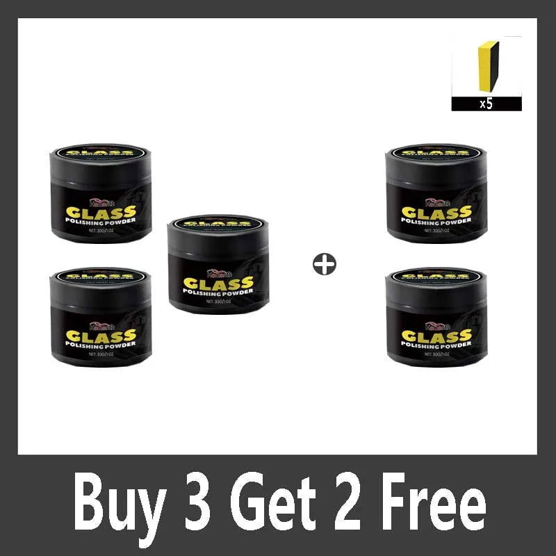 Glass Polish Power Auto Windshield Glass Window Scratches Repair Tools Cerium Oxide Power Car Detailing Maintenance