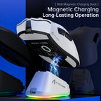ATTACK SHARK V3PRO Ultra-Light Gaming Mouse with Charging Dock 2.4G Wireless Bluetooth Wired 1000Hz Polling Rate 25000 DPI
