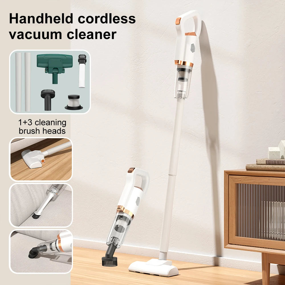 8500PA Vacuum Cleaner Portable Wireless Vacuum Cleaner Car Use 120W Large Suction USB Rechargeable Cordless Home Vacuum Cleaner