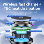 15W Ice Cooling MagSafe Car Charger for iPhone 16/15/14/13/12 Pro Max