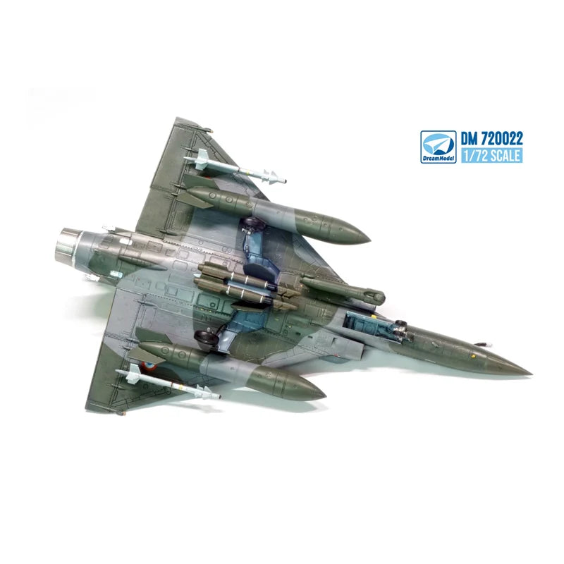 New Dream Model 1/72 France Dassault Mirage 2000D Attacker Assemble Model DM720022 Uncolored Collect Ornament Custom Toy Gift