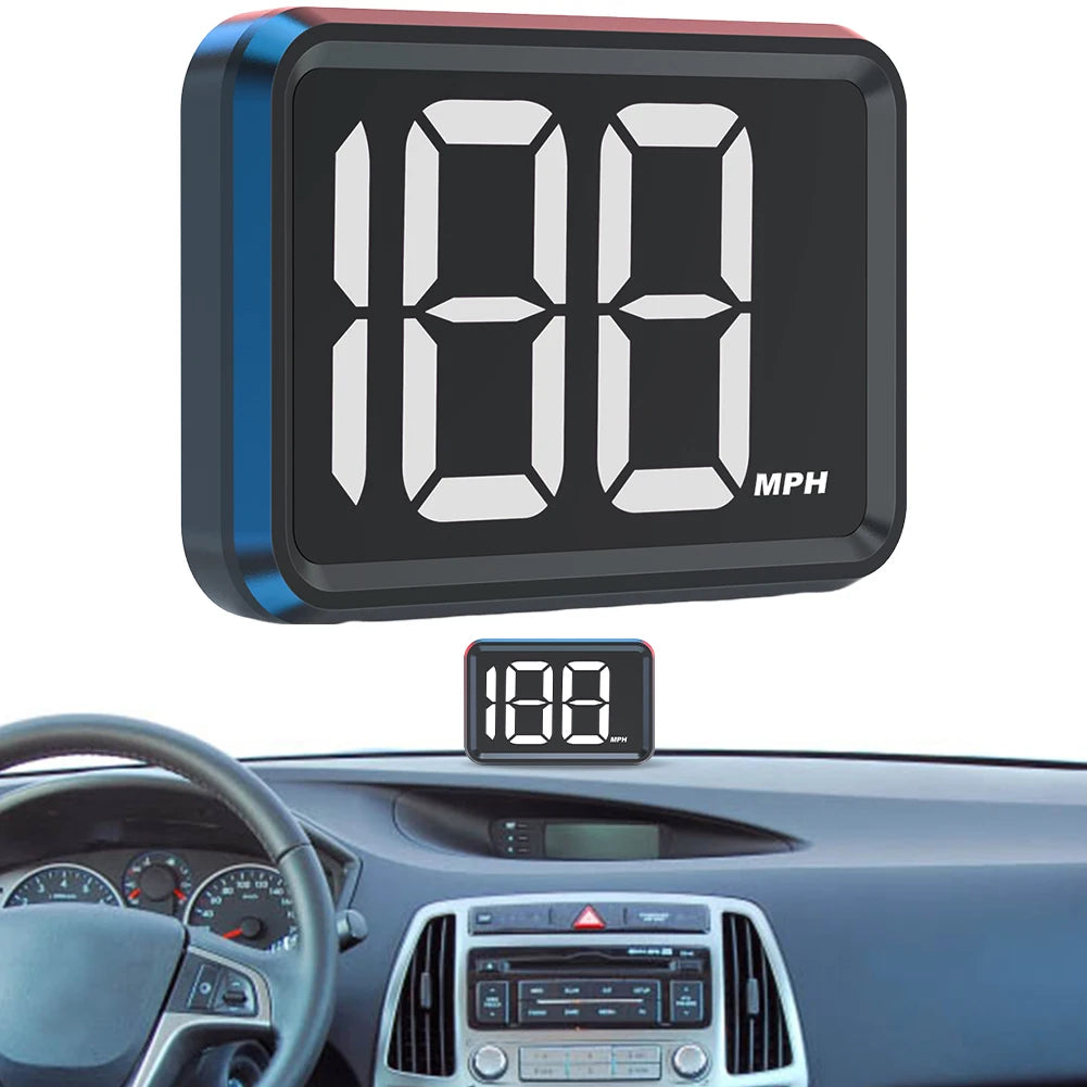 Digital GPS Speedometer Head Up Display for Car Golf Cart Boat with Large Font and Easy Installation