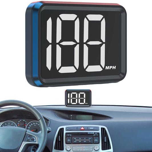 Digital GPS Speedometer Head Up Display for Car Golf Cart Boat with Large Font and Easy Installation