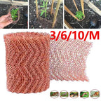 3/6/10/m Copper Wire Mesh Signal Shielding Net Anti-Snail Copper Wire Net Wire Pest & Rodent Net Copper Mesh Decor Garden Net