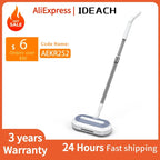 Wireless Electric Floor Mop 2000mAh Battery Spray Mill Mop Rotating Electric Flooring Wiper Water Mop Cleaner With LED Lighting