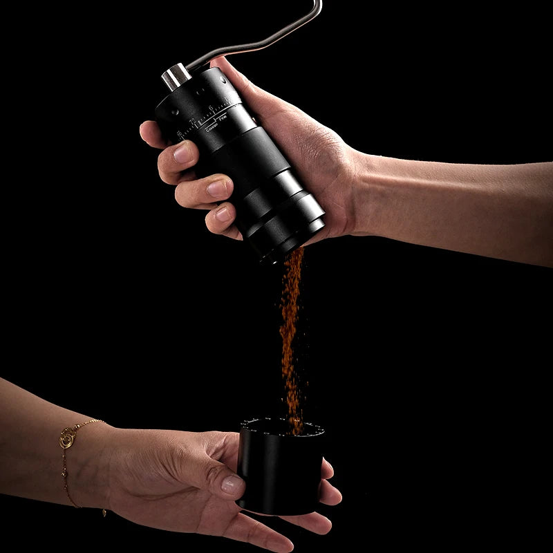 Hand Cranked Bean Grinder Seven Star Coffee Grinder Household 420 Stainless Steel Core Hand Cranked Coffee Grinder Hand Cranked