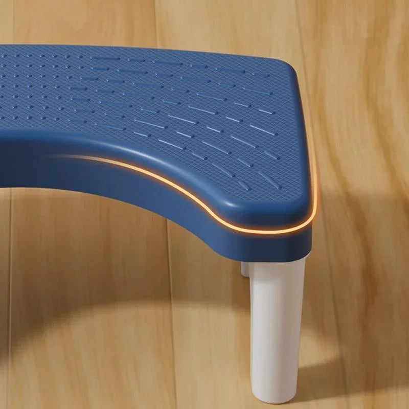 Anti-slip Toilet Stool Squatty Potty Toilet Footstool Cadeiras Bathroom Tools for Pregnant Woman Children Adult Men Old People