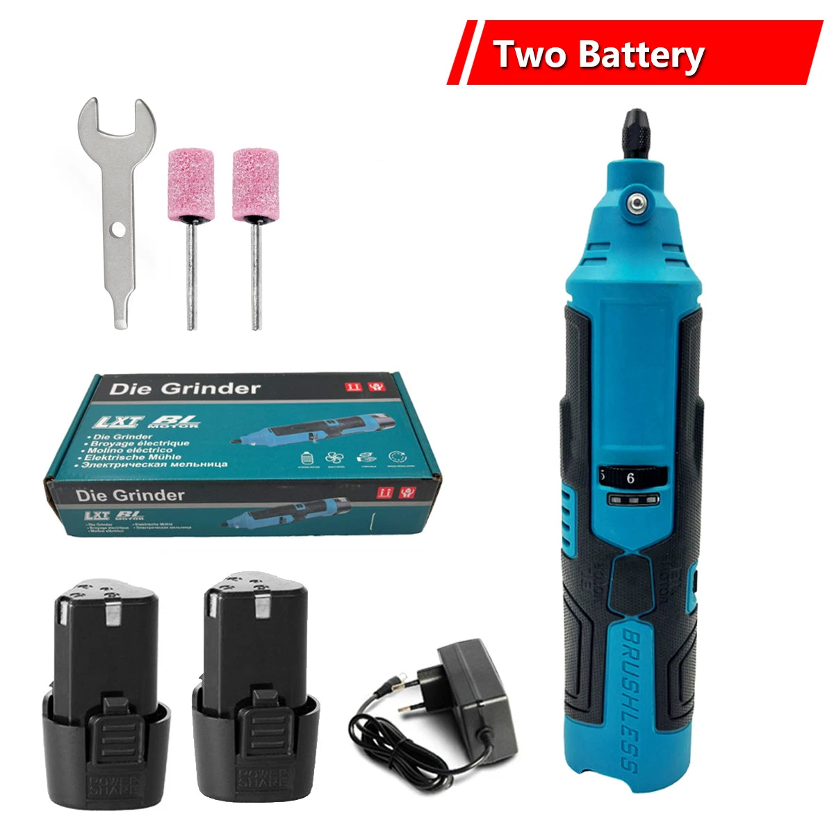 Cordless Electric Engraver Carving Electric Drill Engraving Machine Grinding Polishing Mini Rotary Tool 6 Variable Speed