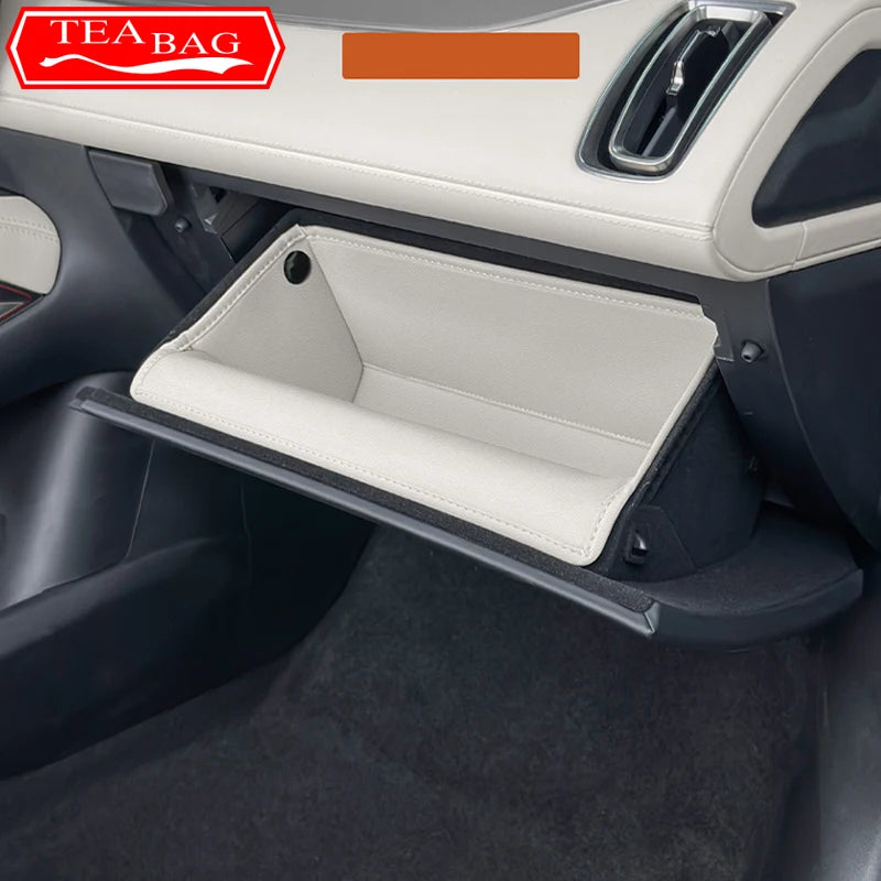 For BYD Song L 2023 2024 Car Passenger Storage Pocket Original Color Door Storage Slot Mat Protective Mat Auto Accessories