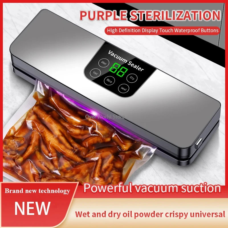 Household vacuum sealing machine cutting knife vacuum preservation machine small sealing machine food plastic sealing machin