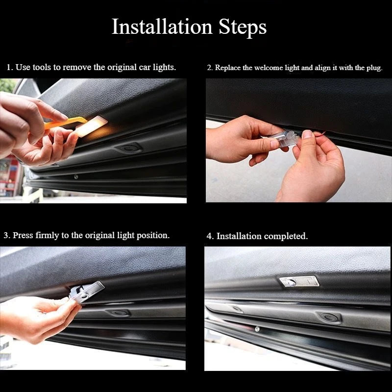 BMW HD Door Courtesy Lights | LED Logo Projector for X1, X3, X5, Z4, G & F Series