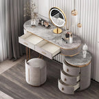 Girl Garden Vanity Table Bedroom Mirror Modern Bathroom Dressing Table Jewelry Organizer Mesa De Maquillaje Trendy Furniture