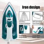 Electric Iron Portable Mini Garment Steamer Steam Iron For Clothing Ir