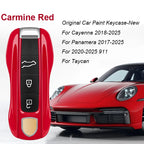 Key Case For Porsche Panamera Spyder Carrera Macan Boxster Cayman Cayenne 911 970 981 991 Smart Remote Key Case Fob Covers Bag