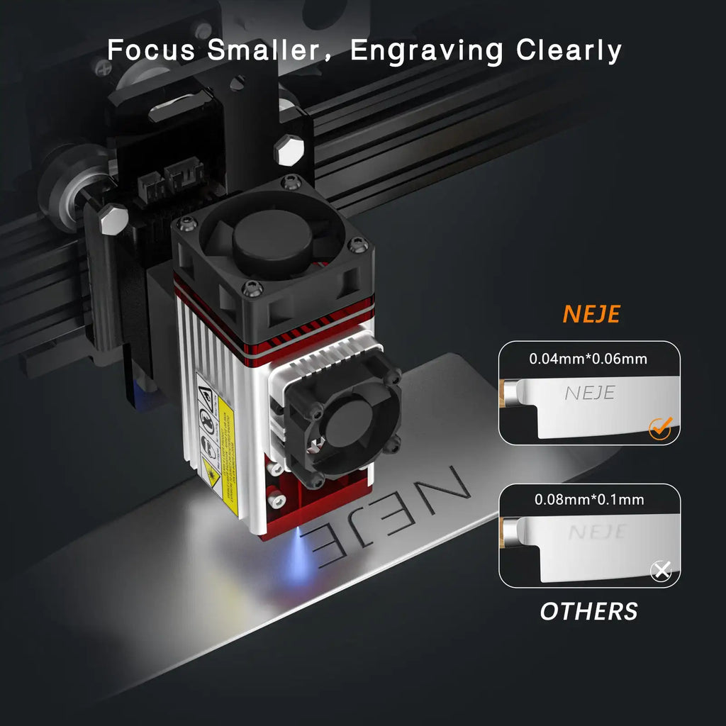 NEJE Engraving Module Engraving Machine Wood Marking Cutting Tool Air Assist