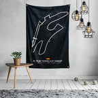 Ft Formula 1 Imola Monaco Circuit F1 Flag Polyester Digital Printing for Garage Wall Art Out Door Decoration With Grommets