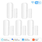 TNCE Tuya WiFi/Zigbee3.0 Smart Door Window Sensor Smart Home Security Alarm System Smart Life Tuya App Remote Control