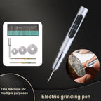 Mini Carving Pen Engraver Speed Regulating Charging Lithium Small Wood DIY Polishing Lettering Pen Electric Nails Machine Set